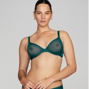 New CUUP “The Plunge” Mesh Bra